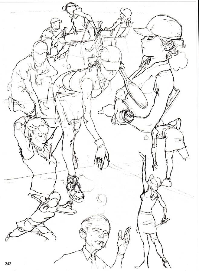金政基素描作品集人物速写来自cgbook...