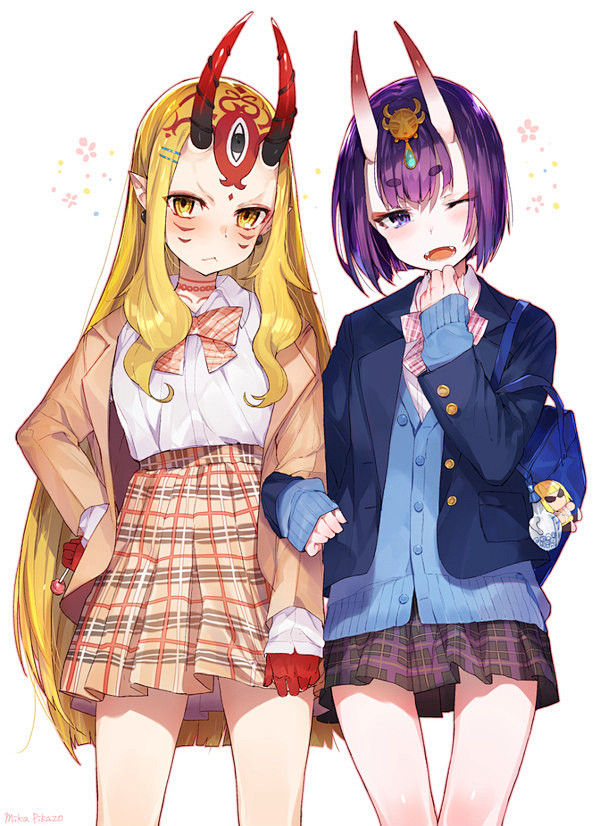 「茨木&酒呑JK」/「Mika Pika...