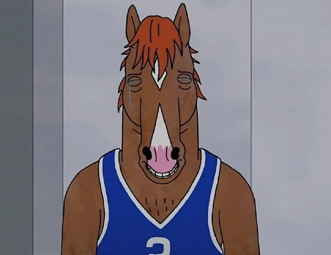 最难过的不是大吼
是痛到最深处
喘不上气手发抖
连泪都得忍着
#我是马男Bojack# ​​​​