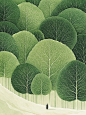 momo插画|炎暑清凉 - 小红书