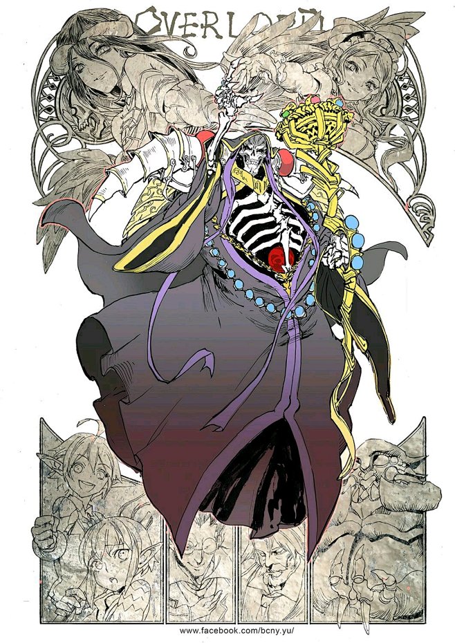 啊十分感_看图_overlord不死者之王吧_百度贴吧插画wh青岚同采自tieba