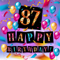 87岁生日庆典