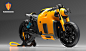 Burov Art：Koenigsegg概念摩托车设计~
【全球最好的设计，尽在普象网www.pushthink.com】