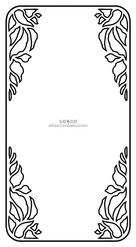 #优动漫好料推荐# 【塔罗牌画框素材】繁...
