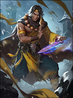 三国杀皮肤-花瓣网|陪你做生活的设计师 | 犹能弯弓·程普