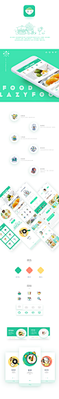 Lazy food APP design