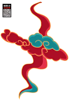 敦煌纹样云朵57