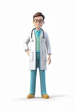 儿科医师医生人物模型