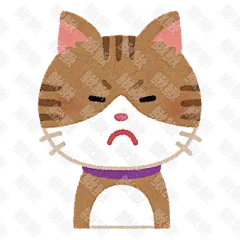 表情-生气愤怒的小狗狗猫咪小猫头像表情包手绘卡通插画手绘png儿童插画免扣素材1