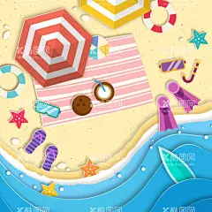沙滩俯瞰图   - 源文件下载【酷图网】海滩顶视图,沙滩俯瞰图,风景,旅行旅游,度假,海边,夏日风景,海报背景,风景背景,沙滩海报背景