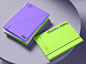 Free 4 Photorealistic Folders Mockup