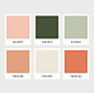 Warm and cozy. #colorinspiration
