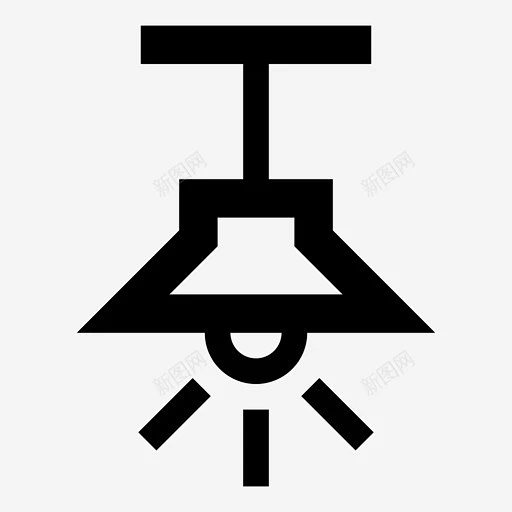 吊灯吸顶灯室内 UI图标 设计图片 免费下载 页面网页 平面电商 创意素材-花瓣网