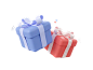 Gift Box 3D Icon