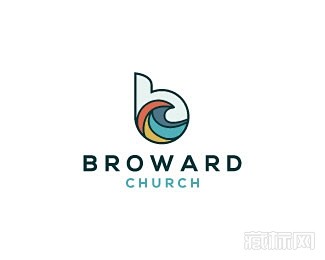Broward Church浪花logo...