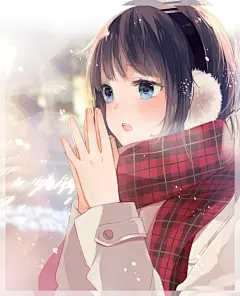 『沫沫』动漫原创 插画手绘 二次元 少女 唯美 萌