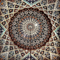 Under Iranian Mosques Ceilings