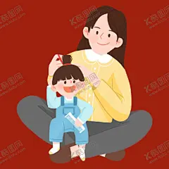 手绘亲子人物 【酷图网】手绘亲子人物,亲子母女母子,亲子父女父子,亲子素材,亲子人物