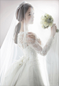 婚纱照参考_白纱