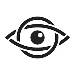 lines circle eye modern insight logo symbol icon vector graphic design illustration idea creative