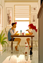 Breakfast all day by PascalCampion