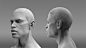Face practice, Taissia Abdoullina : More faca practice, without any particular reference. 
Decimation removed most the skin detail though.
