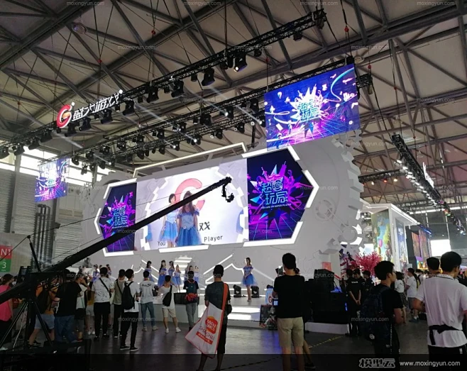 2018上海chinajoy中国国际数码互动娱乐展览会展会现场照片-花瓣网