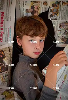 男孩 纵向 报纸 婴儿 白种人 转 美丽的壁纸 读 孔 孩子们