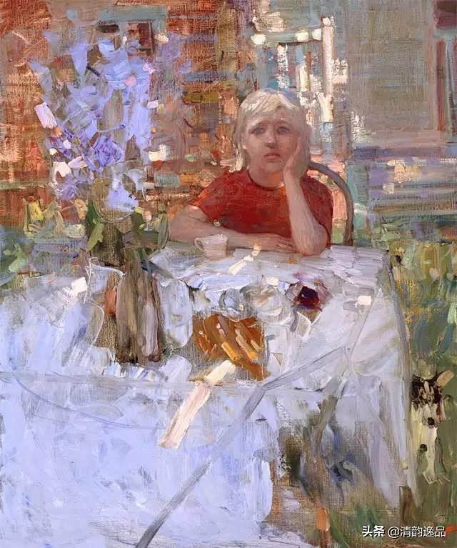 俄罗斯印象派画家batodugarzhapovbatodugarzhapov油画作品色调俄罗斯