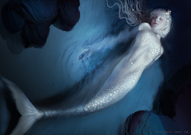 mermaid, Toraji . : ...