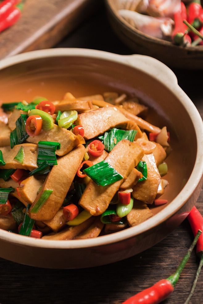 19:47:30小米椒炒攸县豆干设计— 美食,汤羹合成图片rain0104同采自tu