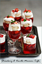 Strawberry & Vanilla Christmas Trifle