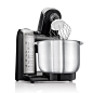 Amazon.de: Bosch MUM48A1 Küchenmaschine MUM4 (600 Watt, 3.9 Liter, Edelstahl-Rührschüssel, Durchlaufschnitzler, Rezept DVD) schwarz