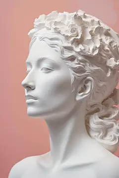 美术工艺石膏雕塑模型图片