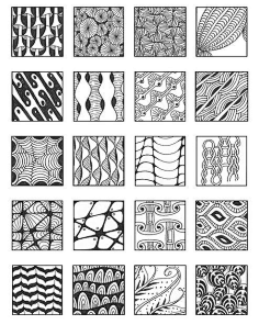 黑白线稿第八十七波,一花一世界一叶一菩提徐你晕采集到a绘画-点线面