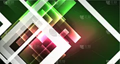 几何形状,抽象,背景聚焦,潮人,荧光,活力,铬合金,技术,弯曲,流动