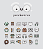 1.Free Icon Set Free Download : Pamoke – Free Icon Set