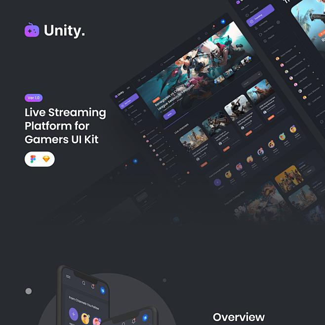 Unity Gaming UI Kit