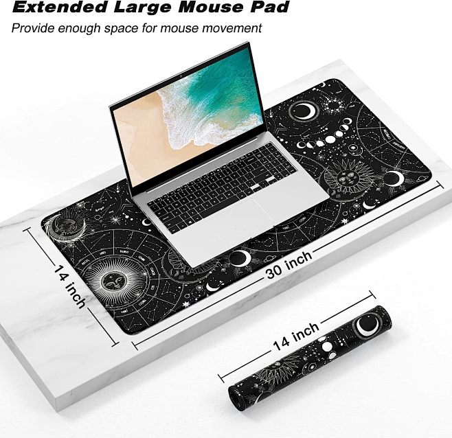 Amazon.com : Atufsuat Extended Gaming Mouse Pad, XXL Large Desk Pad 30 ...