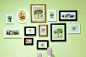 照片墙——记录生活的点点滴滴 - 意爱网创意家居 #创意# #客厅# #卧室#