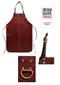 Leather apron: 