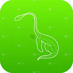水下,恐龙,绿色,计算机图标,迷惑龙,野生动物,侏罗纪,已灭绝生物,蛇颈龙,动物