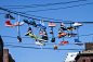 Shot a bunch of sneakers on a telephone wire for New York Magazine. Here&#;8217s the story. 