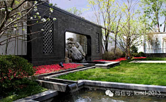 小vi菇凉采集到新中式景观专辑-北京运河岸上的院子LY