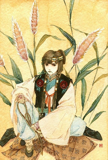 【中国风·花卉拟人】狗尾草


又名：阿...