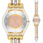 包邮专柜正品斯沃琪Swatch手表 2014 女表 超薄 金色E小调 SFK240