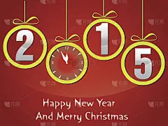 2015年新年快乐创意贺卡设计