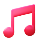 PNG、SVG格式的音符插图