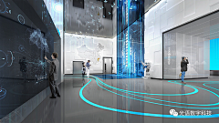 崔设计采集到未来科技、展厅、展馆