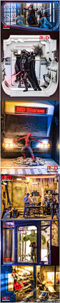 #分享玩家图片# 整理Red Diorama工作室的其他的一些经典电影场景制作，膝盖已切....